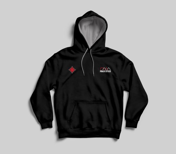 Sweat à capuche bicolore Mana Line | Carreau