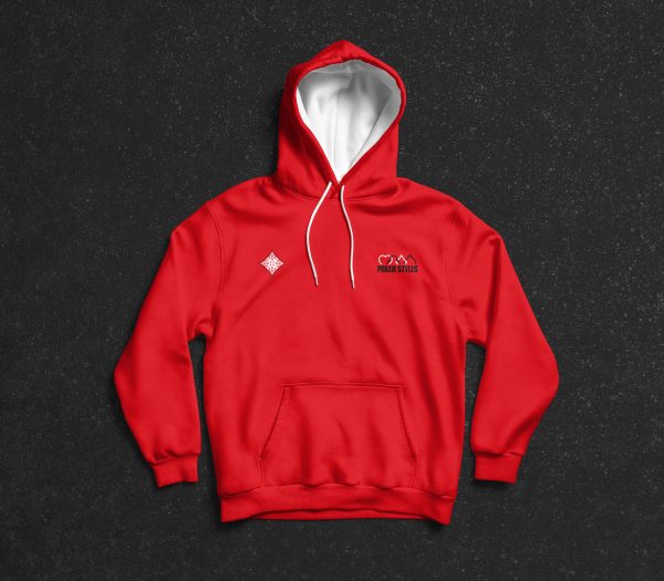 Sweat à capuche bicolore Mana Line | Carreau