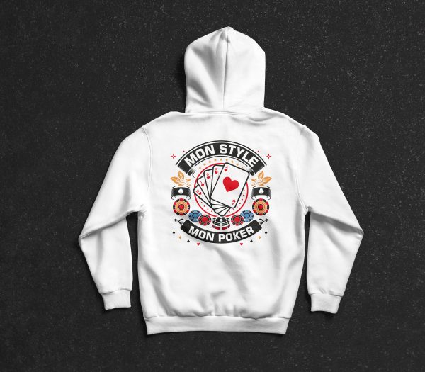 Sweat à capuche classique | Mon Style Mon Poker