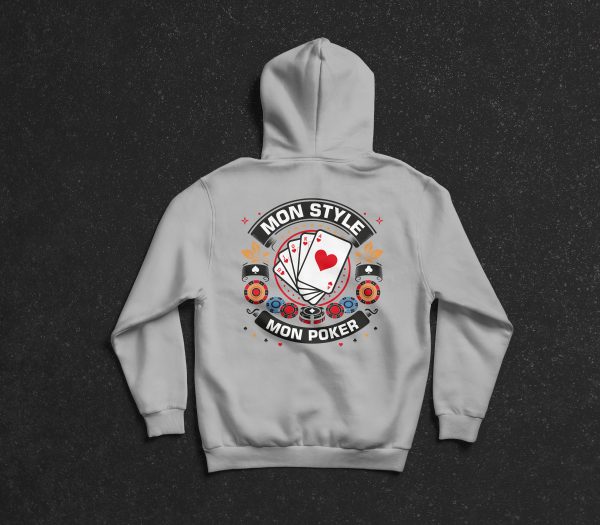 Sweat à capuche classique | Mon Style Mon Poker