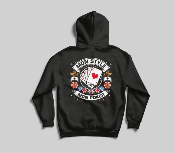 Sweat à capuche classique | Mon Style Mon Poker