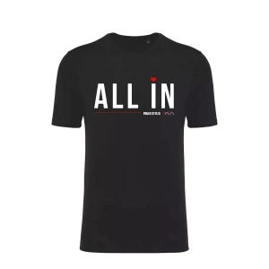 T-shirt All in POKER STYLE NOIR