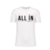 T-shirt All in POKER STYLE blanc T-shirt All in POKER STYLE blanc